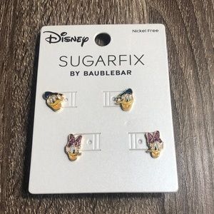 Disney Donald and Daisy earrings